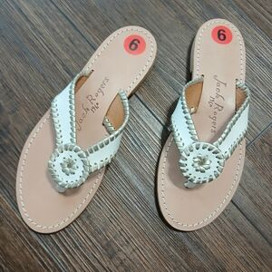 Jack Rogers Women's White Sandals